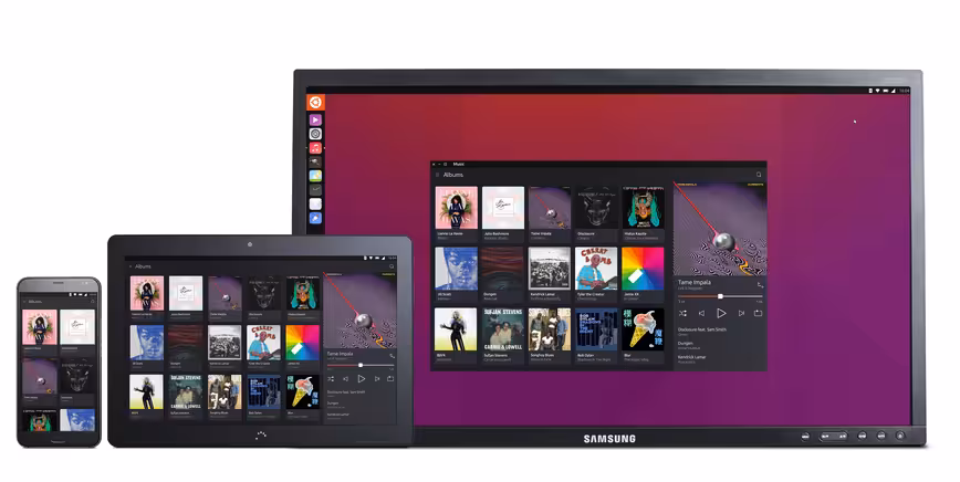 Converged devices music mode