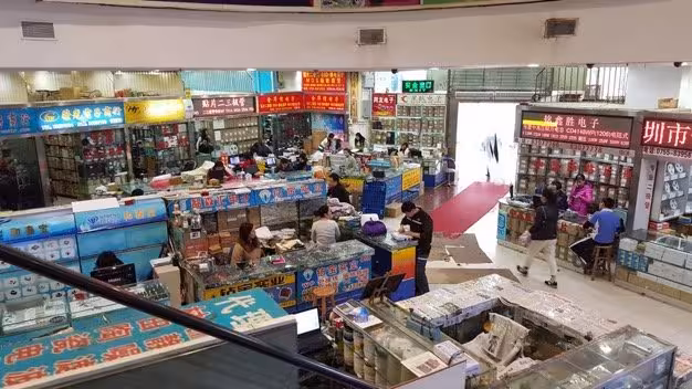 Inside the electronics market