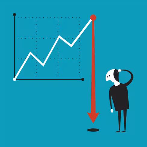 falling stocks, bad return,