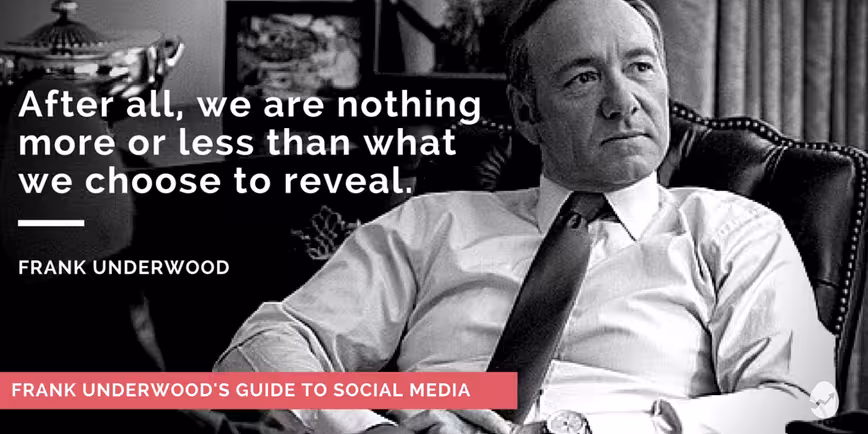 Frank Underwood, House of Cards