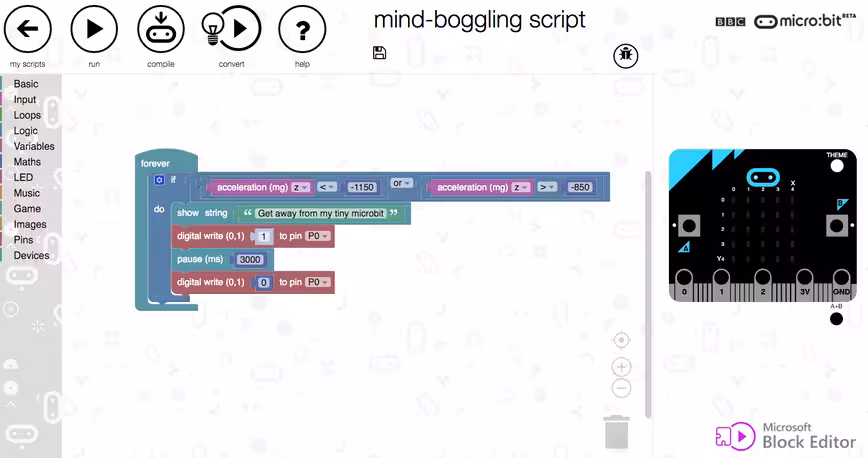Microbit alarm