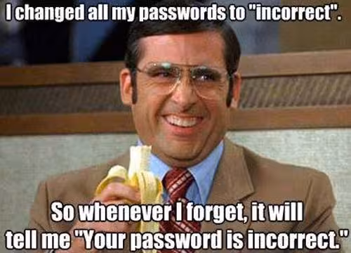 passwords, security