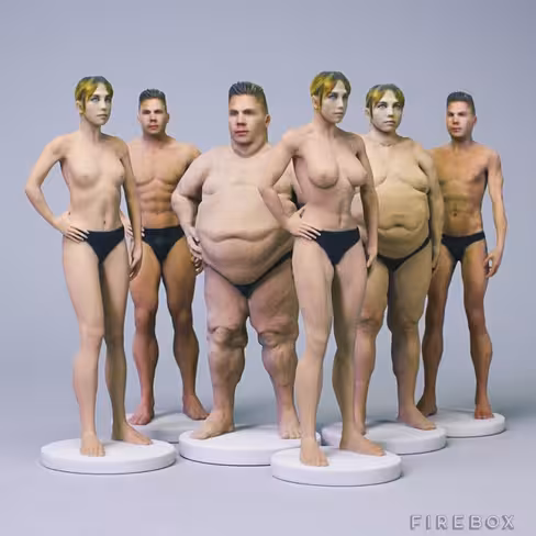nudie figurines