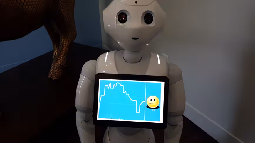 pepper robot emotion game