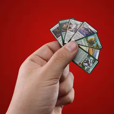 travel sized magic cards
