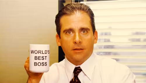 michael scott, best boss, managment