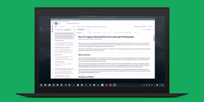 Evernote’s Windows app gets a much-needed makeover