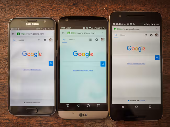 The G5's display is drastically cold compared to almost any high end display nowadays