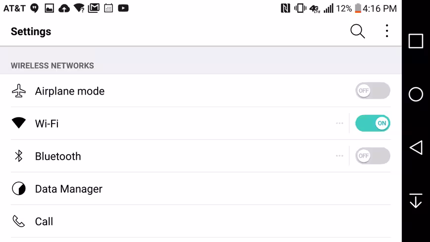 This UI looks like a cool teal on the G5's screen