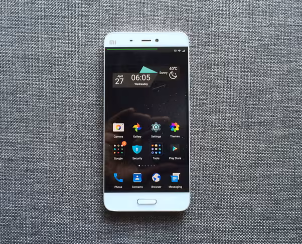 The Mi 5 is excellently built
