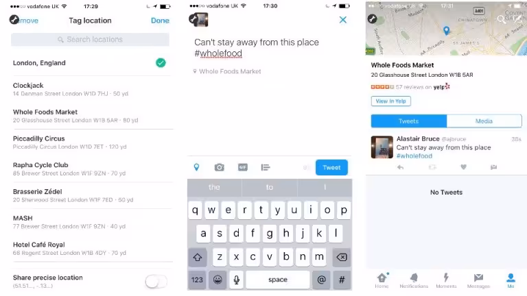 Yelptweet