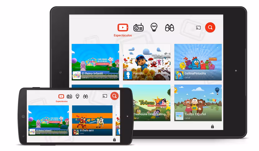 YouTubeKids spanish