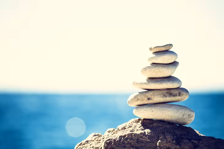 balance, just right