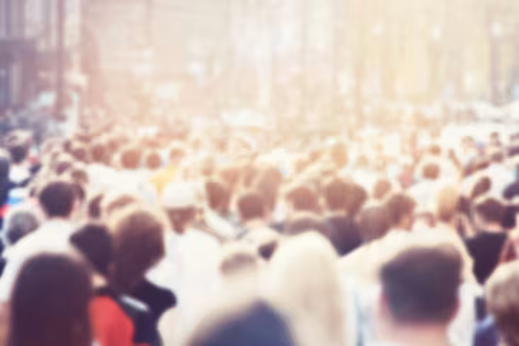 crowd, people