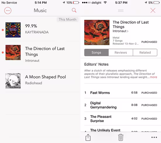 Lookmark lets you save iTunes content from your desktop browser so you can purchase them through the iOS app