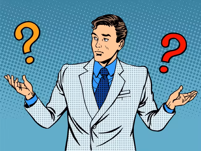 pop art, questions, choice
