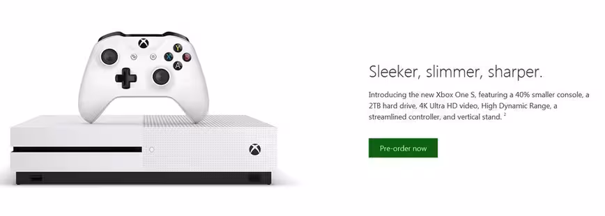 Microsoft Xbox One S