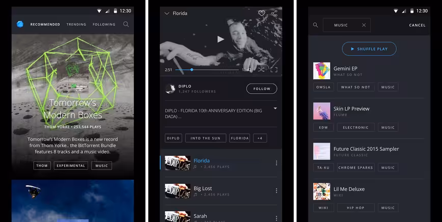 BitTorrent Now Android app