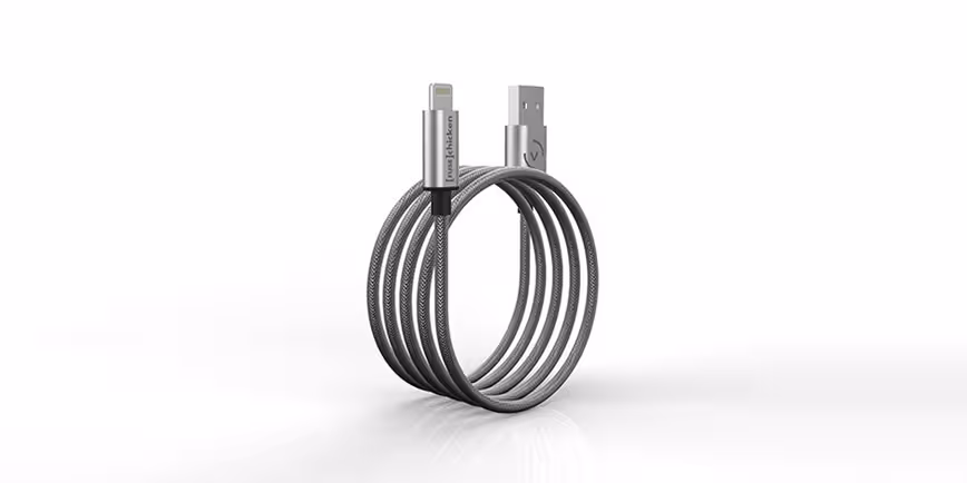 Armour Charge Steel iOS charging cable