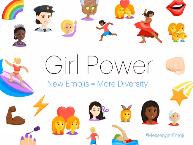 Female emojis