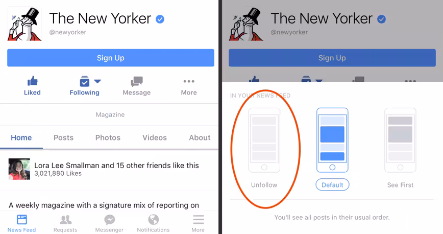 facebook-unfollow