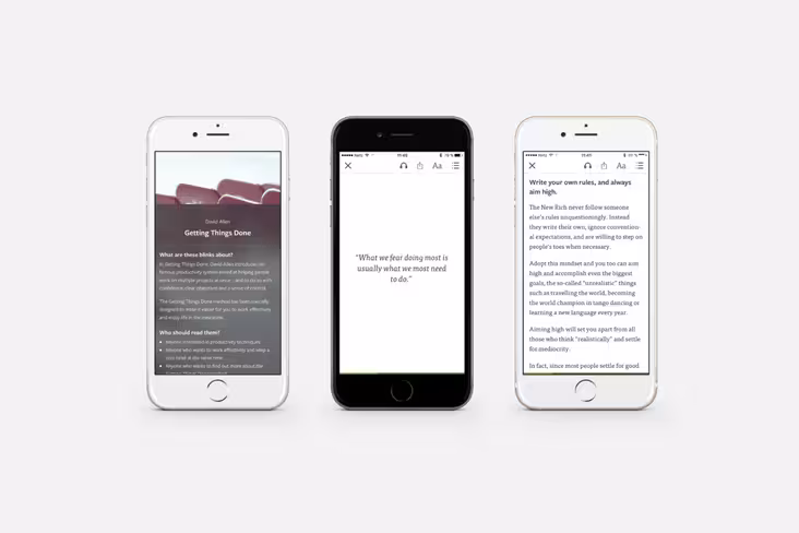 Blinkist launches a magazine that’s the cliff’s notes for picking your cliff’s notes Featured Image