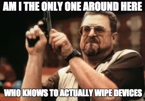 wipe devices