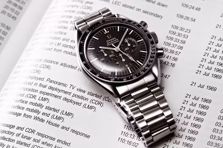 The Omega Speedmaster was the first watch to ever be worn on the moon