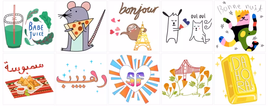 Geostickers Snapchat