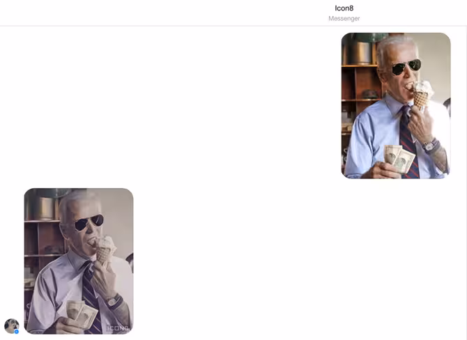 Icon8 bot is like Prisma via Facebook Messenger and Telegram Featured Image
