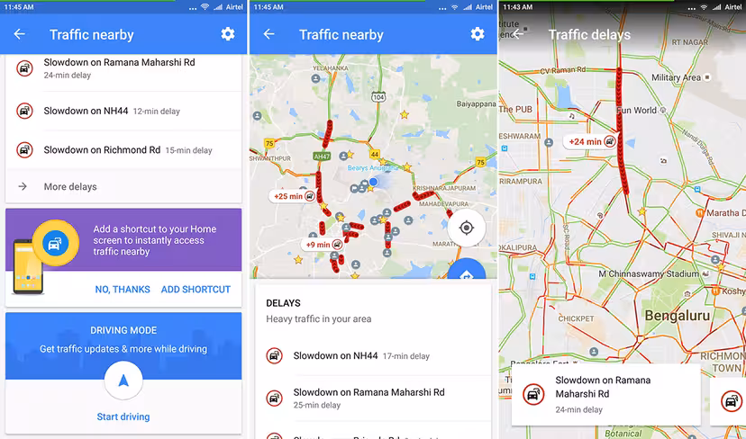 google-maps-traffic-nearby-screenshots