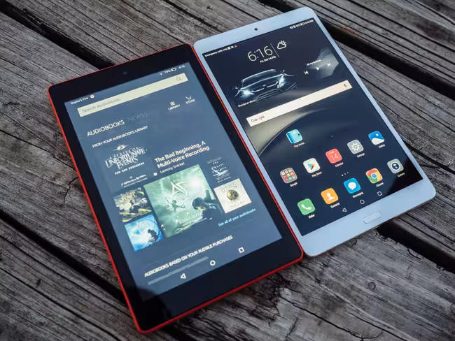 Fire HD 8 vs Huawei MediaPad M3