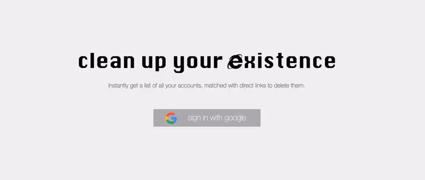 Delete yourself from the internet by pressing this button