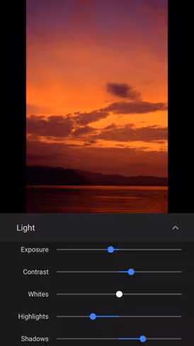 sunset-light-sliders