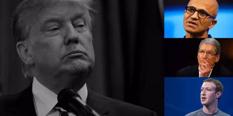 Trump begs big tech for free labor to avoid federal hirings