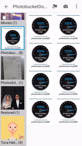 Blogger Lauren Wayne found that she couldn't download her images stored on Photobucket until she paid a fee of $400