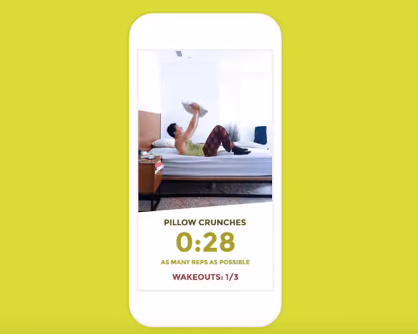 This app wants you to wake up by turning your bed into a gym Featured Image