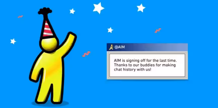 AOL Instant Messenger to shut down after 20 years