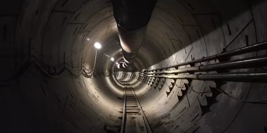 Building a Boring Company tunnel