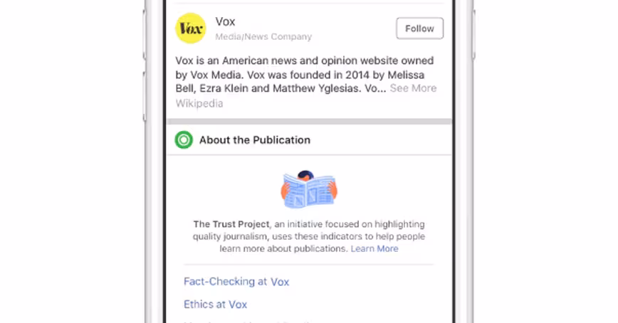Trust Indicators let you know more about a publisher on Facebook Featured Image
