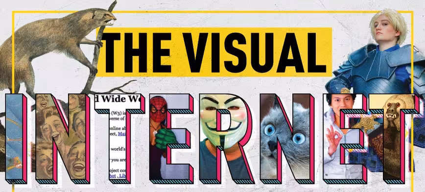 This infographic reveals the past, present, and future of online visuals
