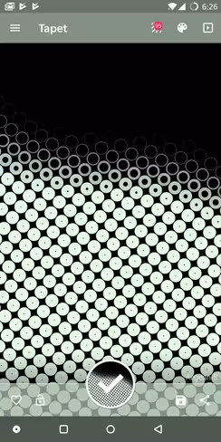 Tapet lets you generate wallpapers by selecting from a range of patterns and color schemes