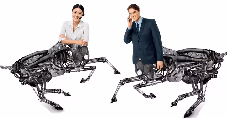 AI will turn the workforce into hyper productive business centaurs