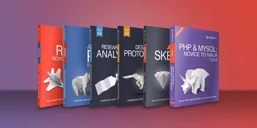 Get a complete web development education for less than $5 per e-book