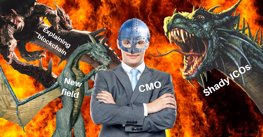 Blockchain CMOs are faced with a unique marketing challenge