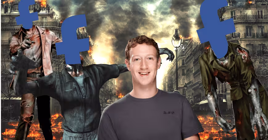 Facebook will carry a health warning within five years