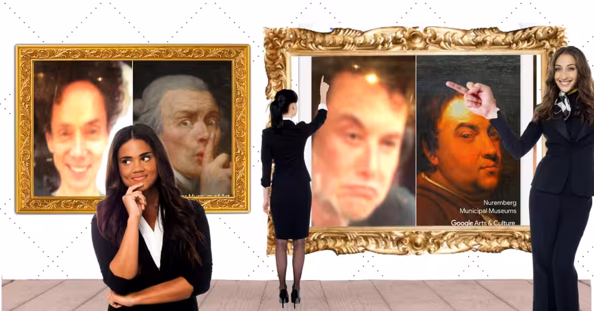 We used Google Arts & Culture’s selfie app to make the internet’s Shit Museum