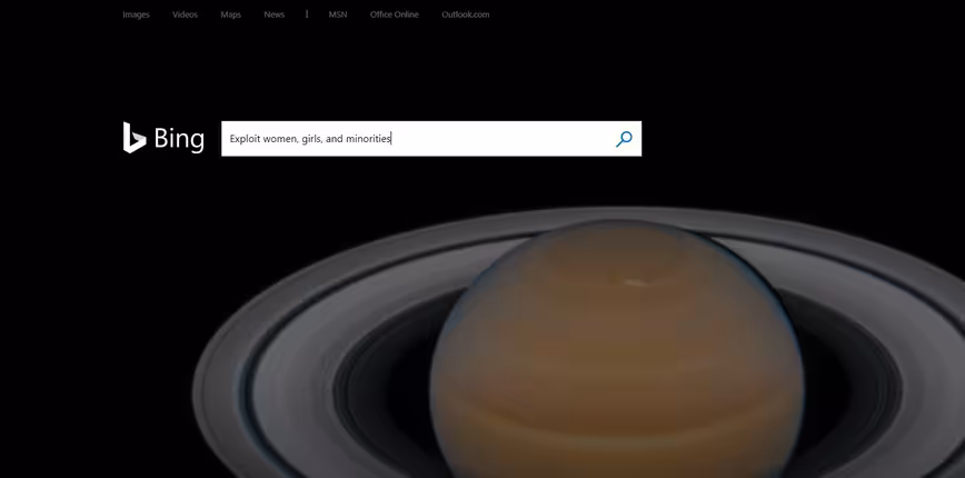 Microsoft’s Bing keeps surfacing racist, offensive, and probably-illegal images
