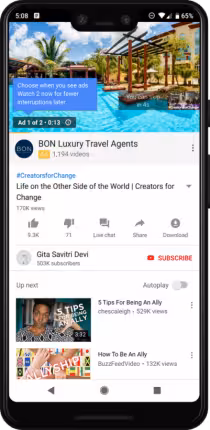 YouTube ad Pods