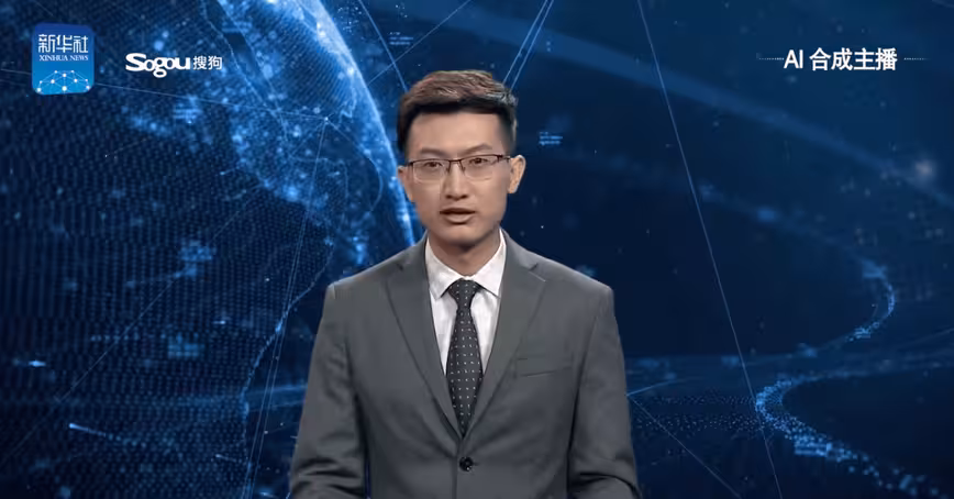 China debuts creepy AI that reads the news like a real(ish) anchor